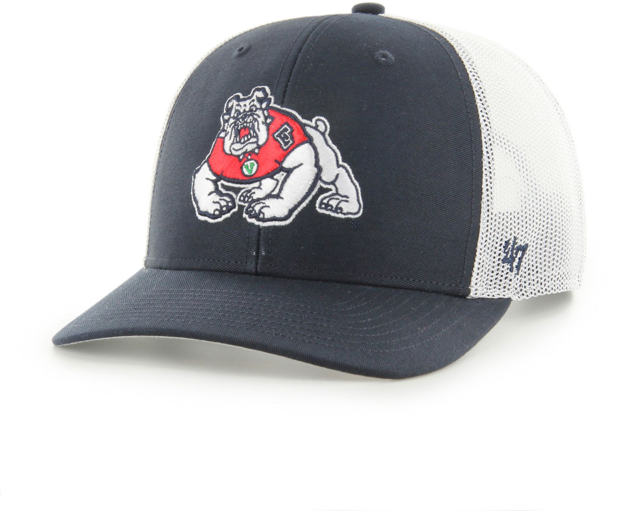 '47 Men's Fresno State Bulldogs Navy Trucker Adjustable Hat