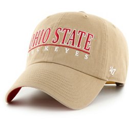 ‘47 Ohio State Buckeyes Khaki District Clean Up Adjustable Hat