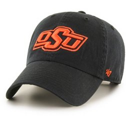 ‘47 Men's Oklahoma State Cowboys Black Clean Up Adjustable Hat