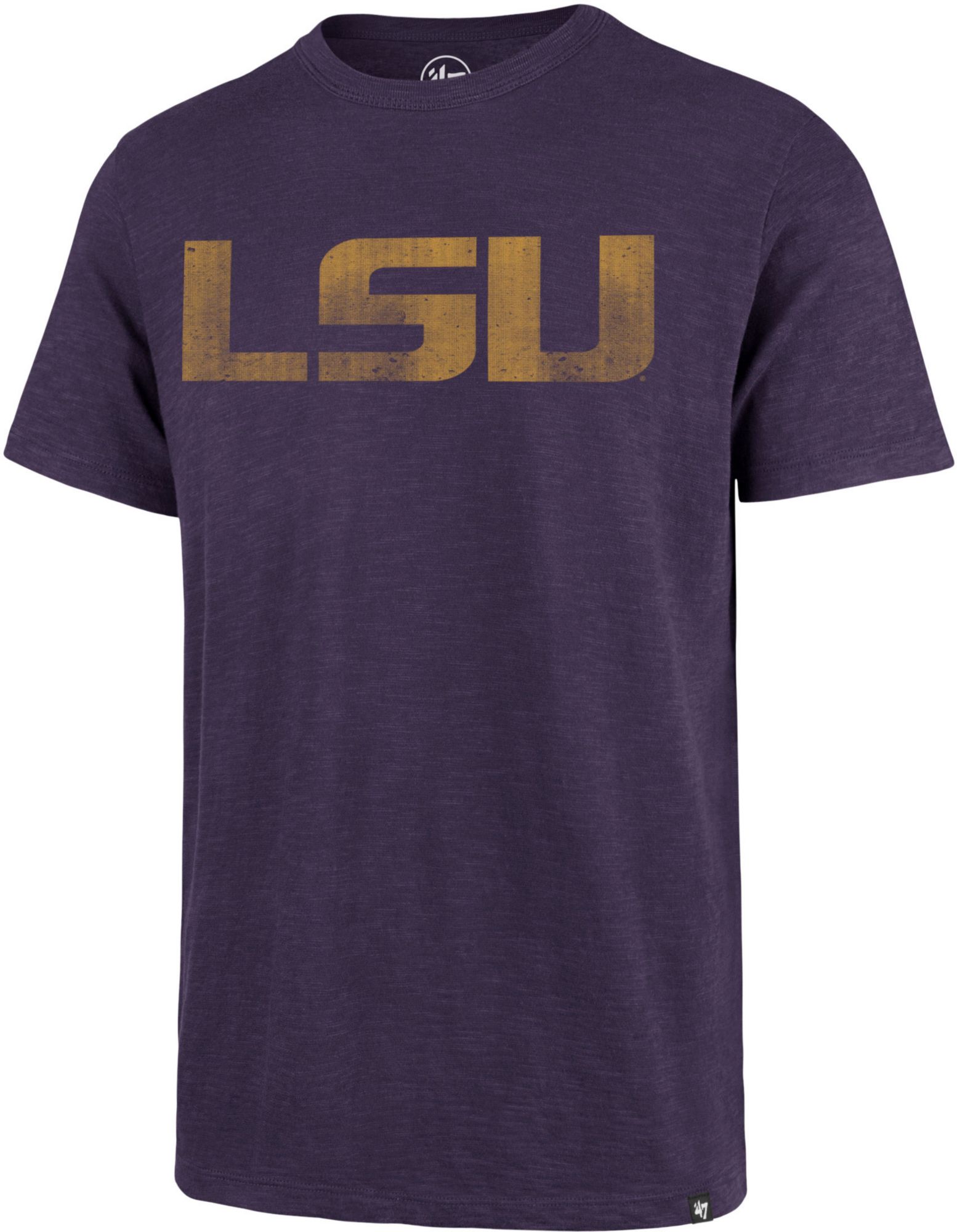 '47 Men's LSU Tigers Purple Grit Scrum T-Shirt