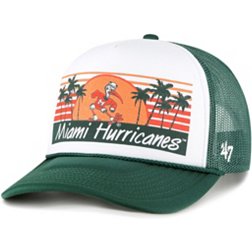 '47 Men's Miami Hurricanes Green Article Trucker Adjustable Hat