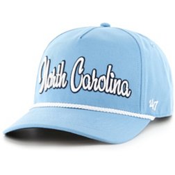 ‘47 Men's North Carolina Tar Heels Carolina Blue Overhand Script Hitch Adjustable Hat