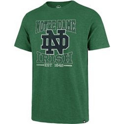 ‘47 Men's Notre Dame Fighting Irish Green Block Built T-Shirt