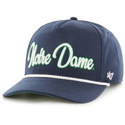 ‘47 Men's Notre Dame Fighting Irish Navy Overhand Script Hitch Adjustable Hat