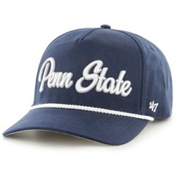 ‘47 Men's Penn State Nittany Lions Blue Overhand Script Hitch Adjustable Hat