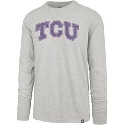 ‘47 Men's TCU Horned Frogs Grey Franklin Long Sleeve T-Shirt