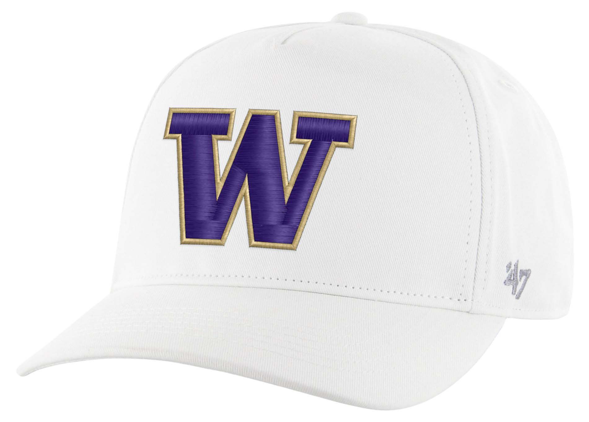 ‘47 Men's Washington Huskies White Hitch Adjustable Hat