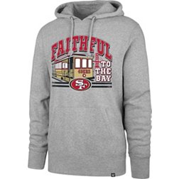 47 Men's San Francisco 49ers Faithful Red Pullover Hoodie