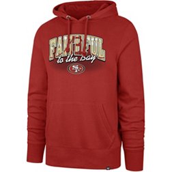 '47 Men's San Francisco 49ers Faithful Red Pullover Hoodie