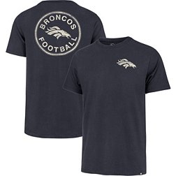 '47 Men's Denver Broncos Franklin Back Play Navy T-Shirt