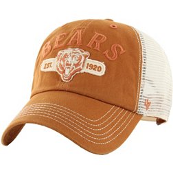'47 Men's Chicago Bears Riverbank Orange Clean Up Adjustable Hat