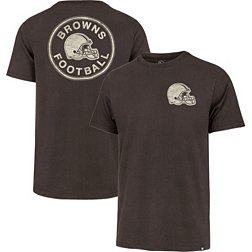 '47 Men's Cleveland Browns Franklin Back Play Brown T-Shirt