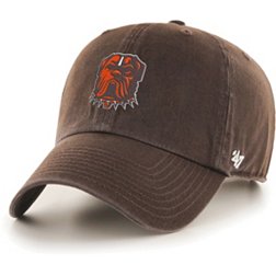 '47 Men's Cleveland Browns Alternate Logo Clean Up Brown Adjustable Hat