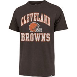 '47 Men's Cleveland Browns Play Action Brown T-Shirt