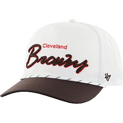 '47 Men's Cleveland Browns Chamberlain Hitch White Adjustable Hat