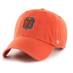 '47 Men's Cleveland Browns Alternate Logo Clean Up Orange Adjustable Hat