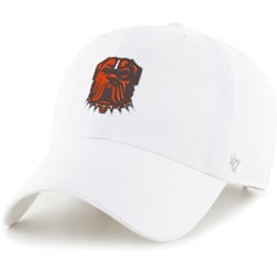 '47 Men's Cleveland Browns Alternate Logo Clean Up White Adjustable Hat