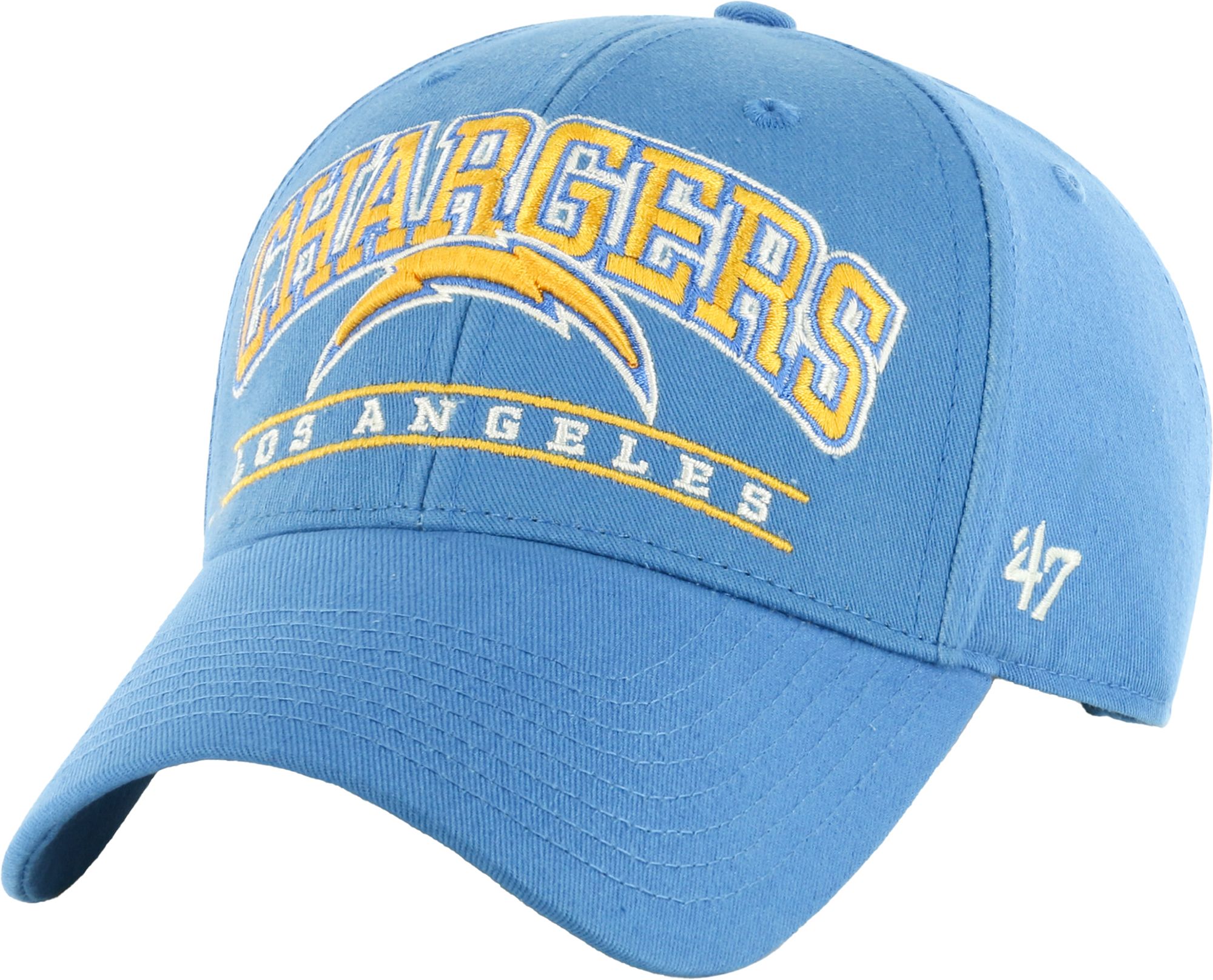 '47 Men's Los Angeles Chargers Fletcher MVP Blue Adjustable Hat