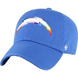 '47 Men's Los Angeles Chargers Pride Blue Clean Up Adjustable Hat