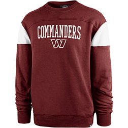 '47 Men's Washington Commanders Groundbreak Red Crew Sweatshirt