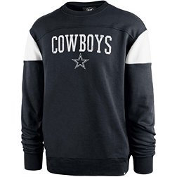 '47 Men's Dallas Cowboys Groundbreak Onset Crew Sweatshirt
