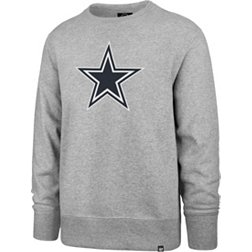 Nike Men's Dallas Cowboys Varsity Logo Grey Crew Sweatshirt