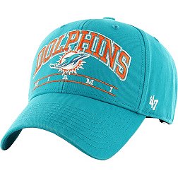'47 Men's Miami Dolphins Fletcher MVP Aqua Adjustable Hat