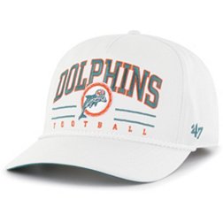 '47 Men's Miami Dolphins Roscoe Hitch White Adjustable Hat