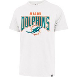 '47 Men's Miami Dolphins Restart Franklin White T-Shirt
