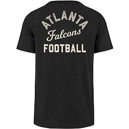 '47 Men's Atlanta Falcons Turnback Front Black T-Shirt