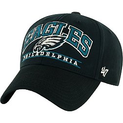 '47 Men's Philadelphia Eagles Fletcher MVP Black Adjustable Hat