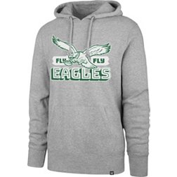 '47 Men's Philadelphia Eagles Legacy Fly Grey Pullover Hoodie