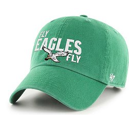 '47 Men's Philadelphia Eagles Regional Kelly Green Clean Up Adjustable Hat