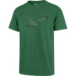 '47 Men's Philadelphia Eagles Scrum Logo Kelly Green T-Shirt