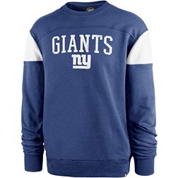 '47 Men's New York Giants Groundbreak Royal Crew Sweatshirt