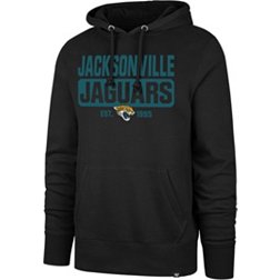'47 Men's Jacksonville Jaguars Boxout Black Pullover Hoodie