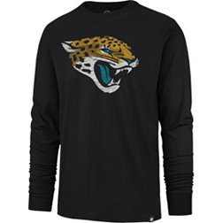 '47 Men's Jacksonville Jaguars Premium Franklin Throwback Black Long Sleeve T-Shirt