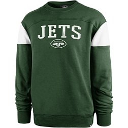'47 Men's New York Jets Groundbreak Green Crew Sweatshirt