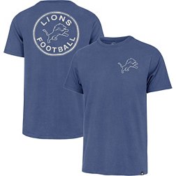 '47 Men's Detroit Lions Franklin Back Play Blue T-Shirt
