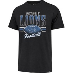 '47 Men's Detroit Lions Last Call Franklin Black T-Shirt