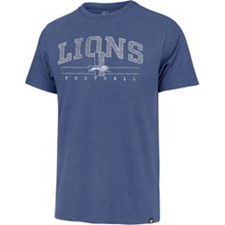 '47 Men's Detroit Lions Roscoe Franklin Throwback Blue T-Shirt