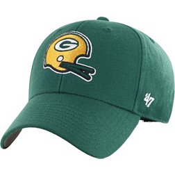 '47 Men's Green Bay Packers MVP Legacy Grey Adjustable Hat
