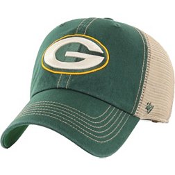 '47 Men's Green Bay Packers Clean Up Trawler Green Adjustable Hat