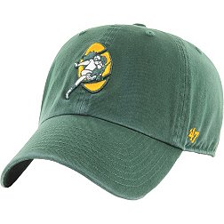 '47 Men's Green Bay Packers Legacy Clean Up Green Adjustable Hat