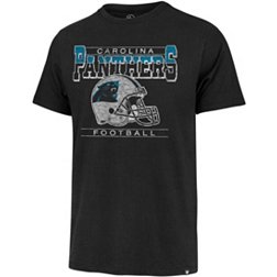 '47 Men's Carolina Panthers Franklin Black T-Shirt