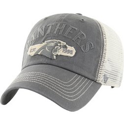 '47 Men's Carolina Panthers Riverbank Grey Clean Up Adjustable Hat