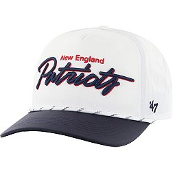 '47 Men's New England Patriots Chamberlain Hitch White Adjustable Hat