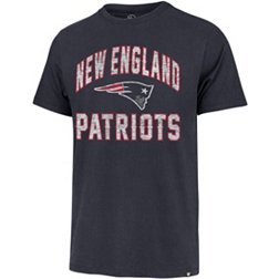 '47 Men's New England Patriots Play Action Navy T-Shirt