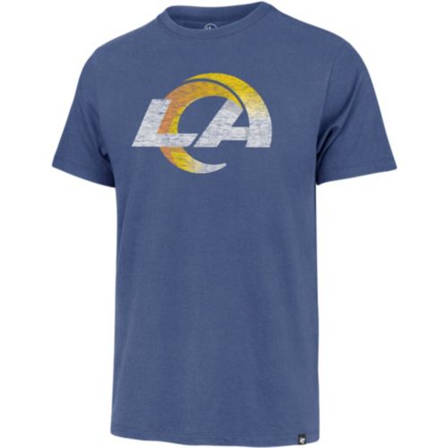 47 Men's Los Angeles Rams Blue Arena Fade Franklin T-Shirt
