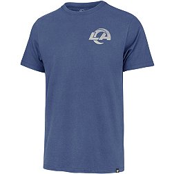 '47 Men's Los Angeles Rams Turnback Front Blue T-Shirt